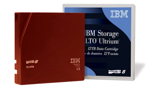 DC IBM ULTRIUM LTO-8 (BAFE) ETIQUETADO 12TB30TB SECUENCIA MEDID