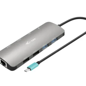 i-tec C31NANOHDM2DOCPD base & duplicador de portas Com fios USB 3