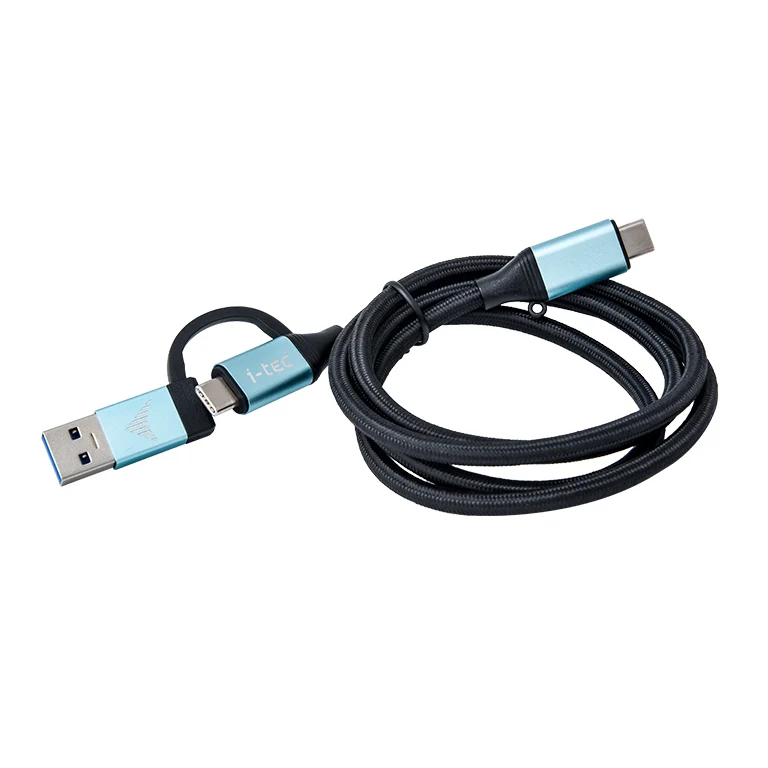 i-tec C31USBCACBL cabo USB 1 m USB 3.2 Gen 1 (3.1 Gen 1) USB C Pr