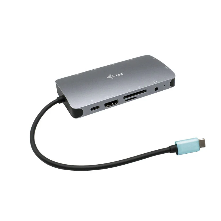 i-tec Metal C31NANODOCKVGAPD base & duplicador de portas Com fios
