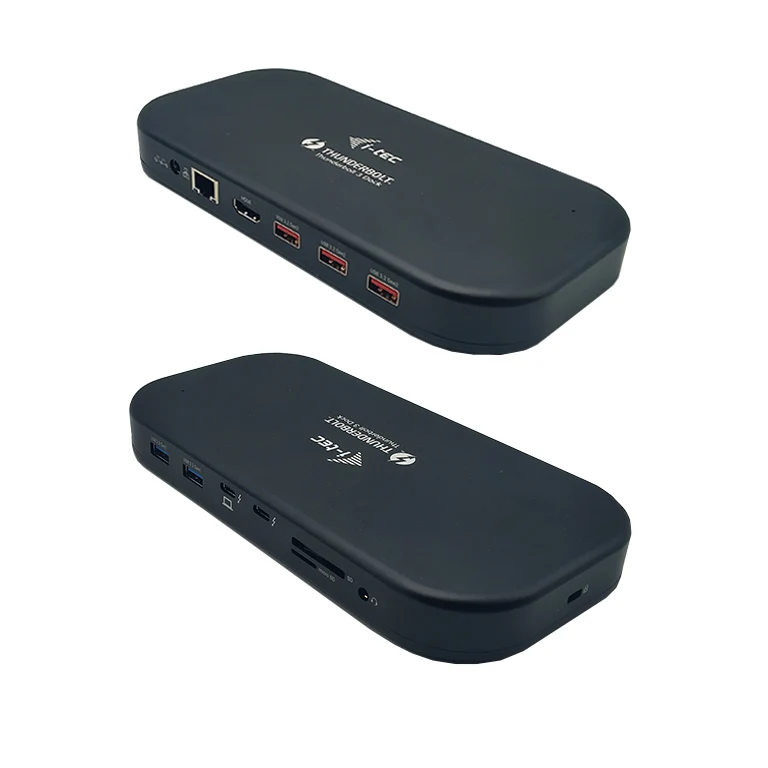 i-tec TB3HDMIDOCKPD base & duplicador de portas Com fios Thunderb