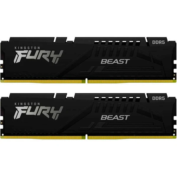 KINGSTON MEM 32GB 6000MTS DDR5 CL36 DIMM FURY BEAST BLACK