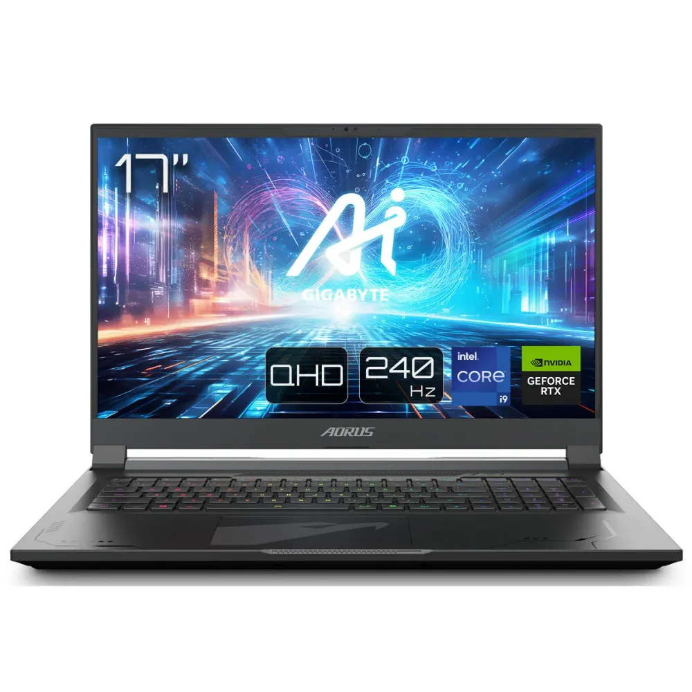 Laptop Aorus 17X AZF-B5ES665SP 17" i9-13900HX intel core i9-13980hx 32 GB RAM 2 TB 2 TB SSD Nvidia Geforce RTX 4090 Qwerty...