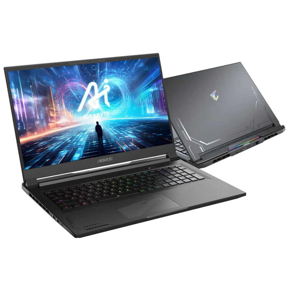 Laptop Aorus 17X AZF-B5ES665SP 17" i9-13900HX intel core i9-13980hx 32 GB RAM 2 TB 2 TB SSD Nvidia Geforce RTX 4090 Qwerty...