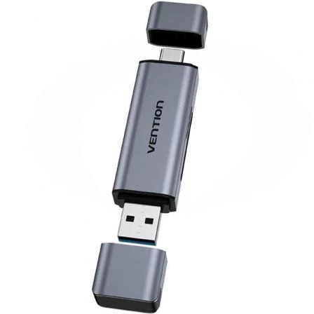 LECTOR DE TARJETAS EXTERNO VENTION CLLH0 USB 3.0 USB TIPO-C