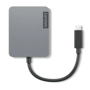 Lenovo 4X91A30366 hub de interface USB 2.0 Type-C Cinzento