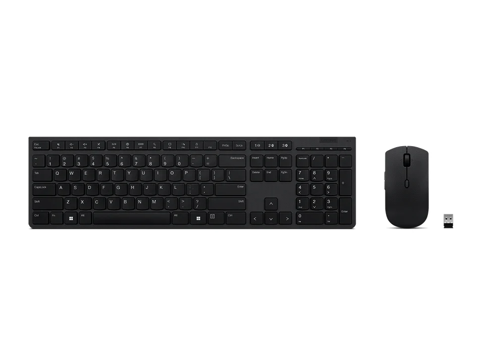 LENOVO PROFESSIONAL WIRELESS RECHARGEABLE COMBO KEYBOARD AND MOUS