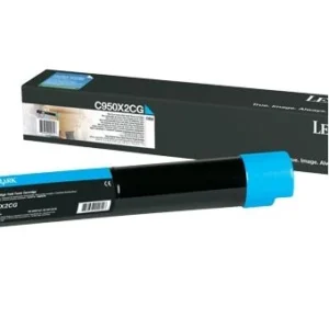 Lexmark C950X2CG toner 1 unidade(s) Original Ciano
