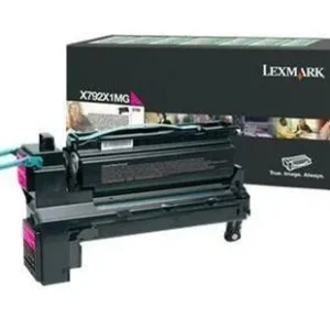 Lexmark X792X1MG toner 1 unidade(s) Original Magenta