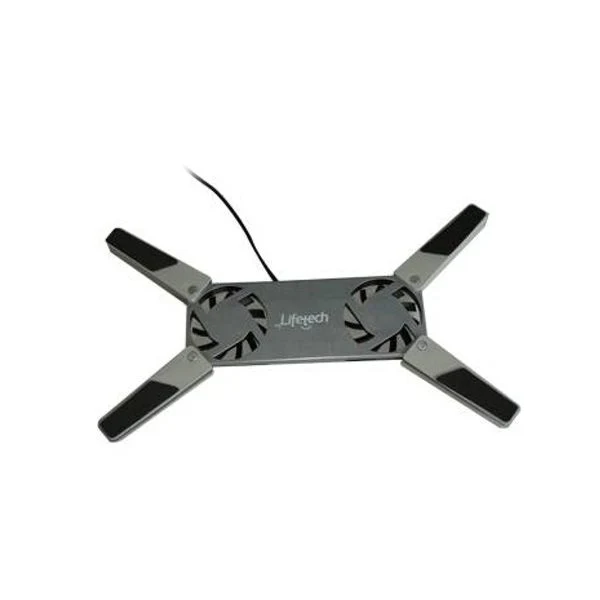LIFETECH BASE P PORTATIL STAND USB FAN SILVER 10 15.6