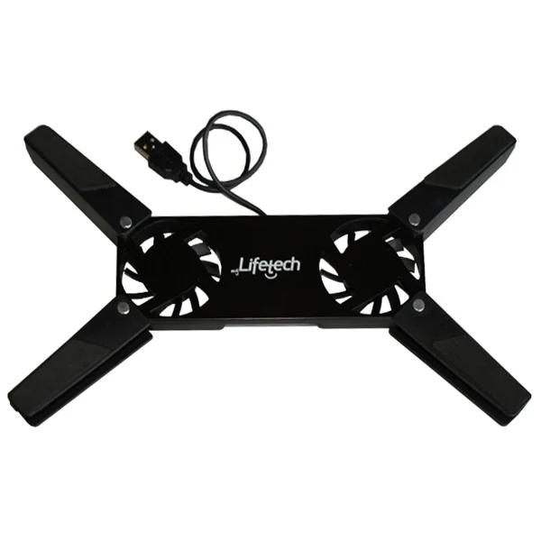 LIFETECH BASE P PORTATIL STAND USB FAN BLACK 10 15