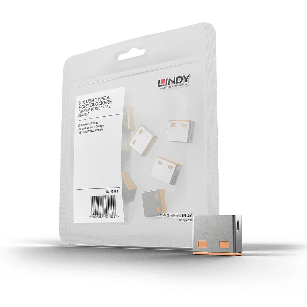 Lindy 40463 bloqueador de porta Bloqueador de portas USB Type- L