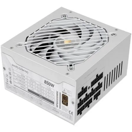 MARS GAMING FONTE ALIMENTAÇAO 850W ATX FULL MODULAR 80+BRONZE WHI
