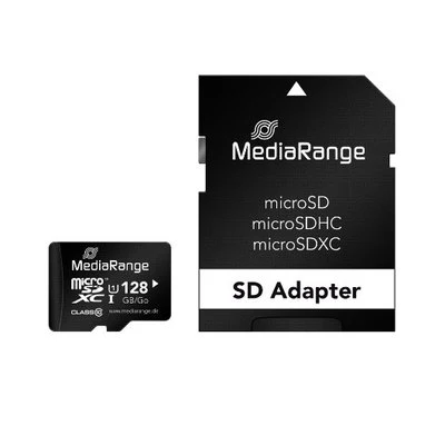 MEM MICRO SDXC 128GB MEDIARANGE + ADAPTADOR SD