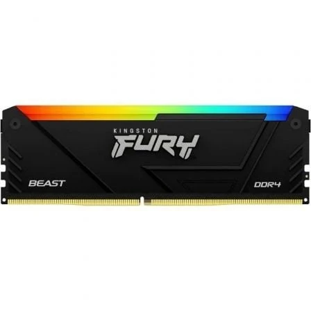 MEMORIA RAM KINGSTON FURY BEAST RGB 8GB DDR4 3200MHZ 1.35V CL16 D