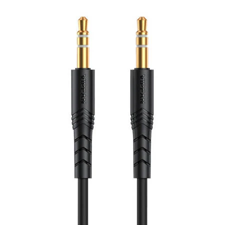 MINI CABO JACK AUX DE 3.5 MM VIPFAN (PRETO)