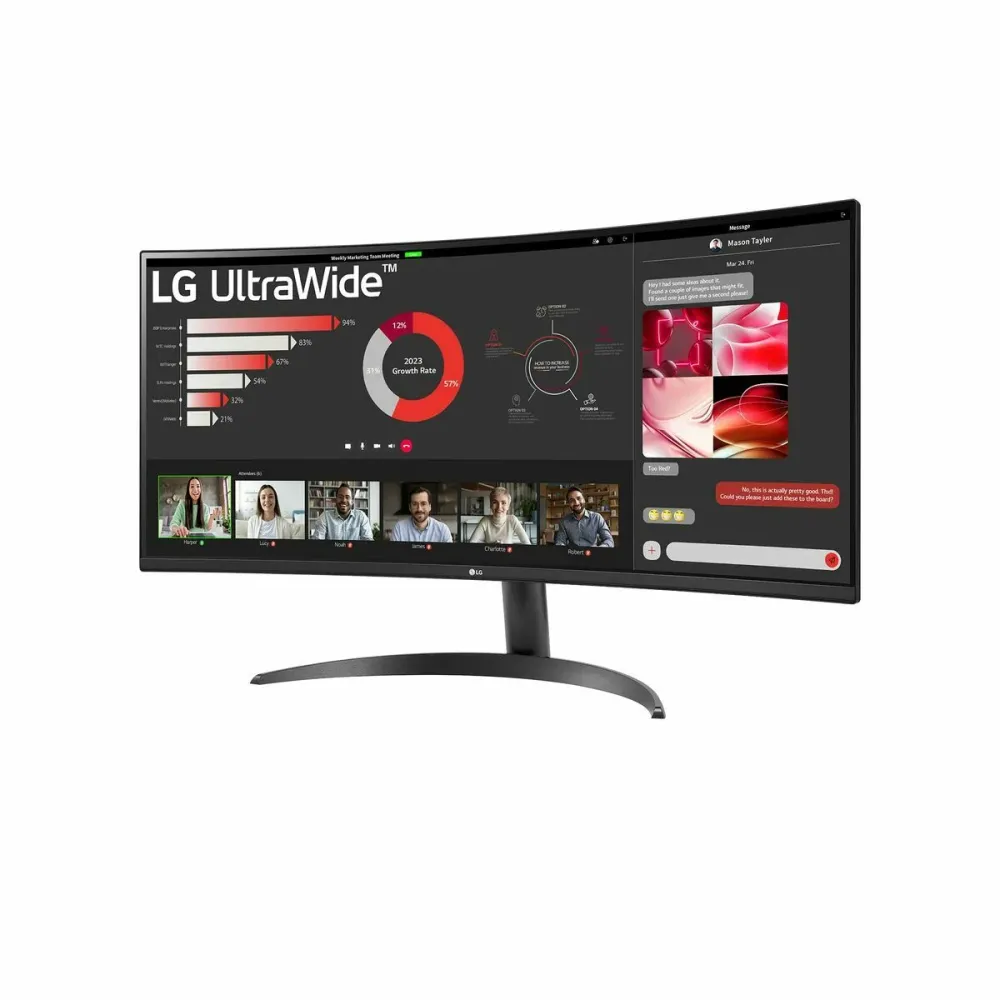 Monitor LG 34WR50QK-B 34" 4K Ultra HD LCD Wide Quad HD