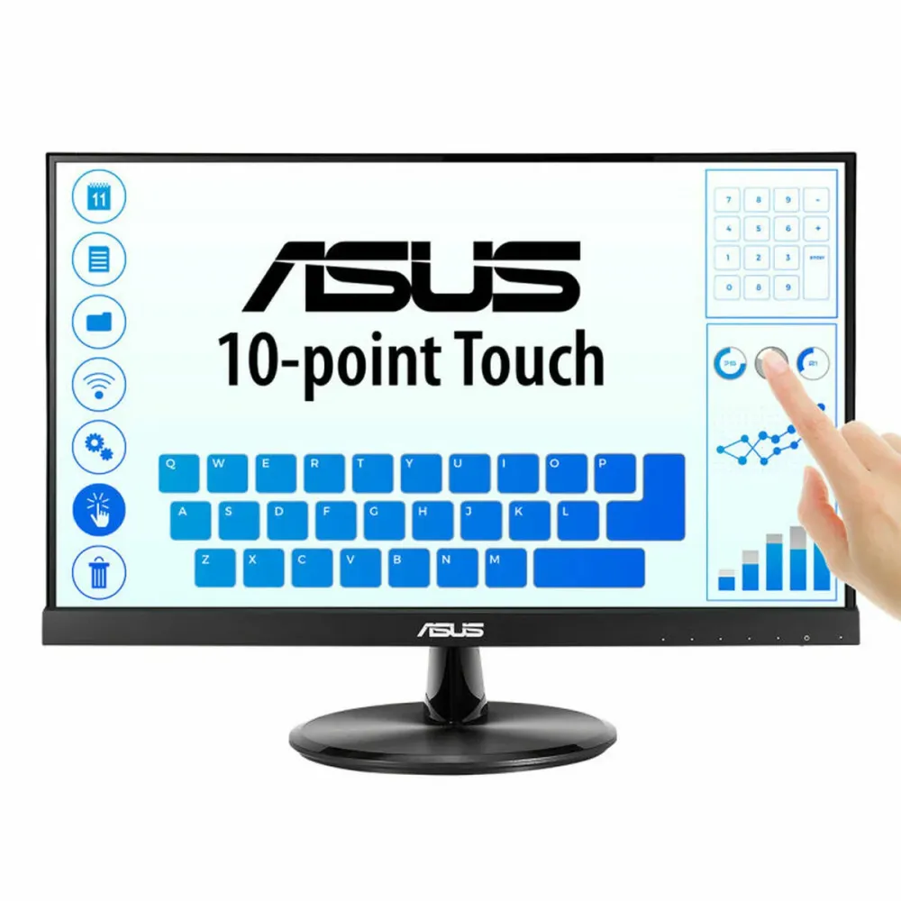 Monitor com tela tátil Asus VT229H 21,5" Full HD IPS HDMI Preto