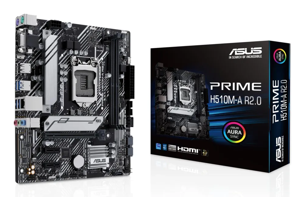 MOTHERBOARD ASUS PRIME H510M- R2.0 SOCKET 1200 MICRO ATX