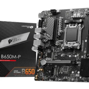 MOTHERBOARD MSI PRO B650M-P SKT AM5 4XDDR5 VGAHDMIDP MATX