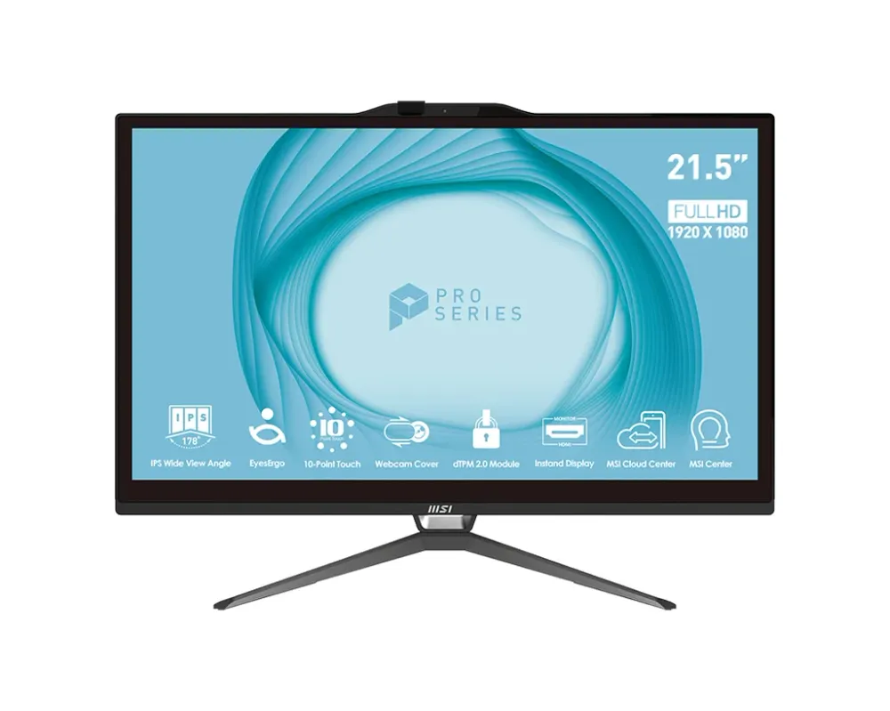 MSI AIO PRO AP222T 13M-268PT I3-13100 8GB 256GB 21.5P LED FHD TOU