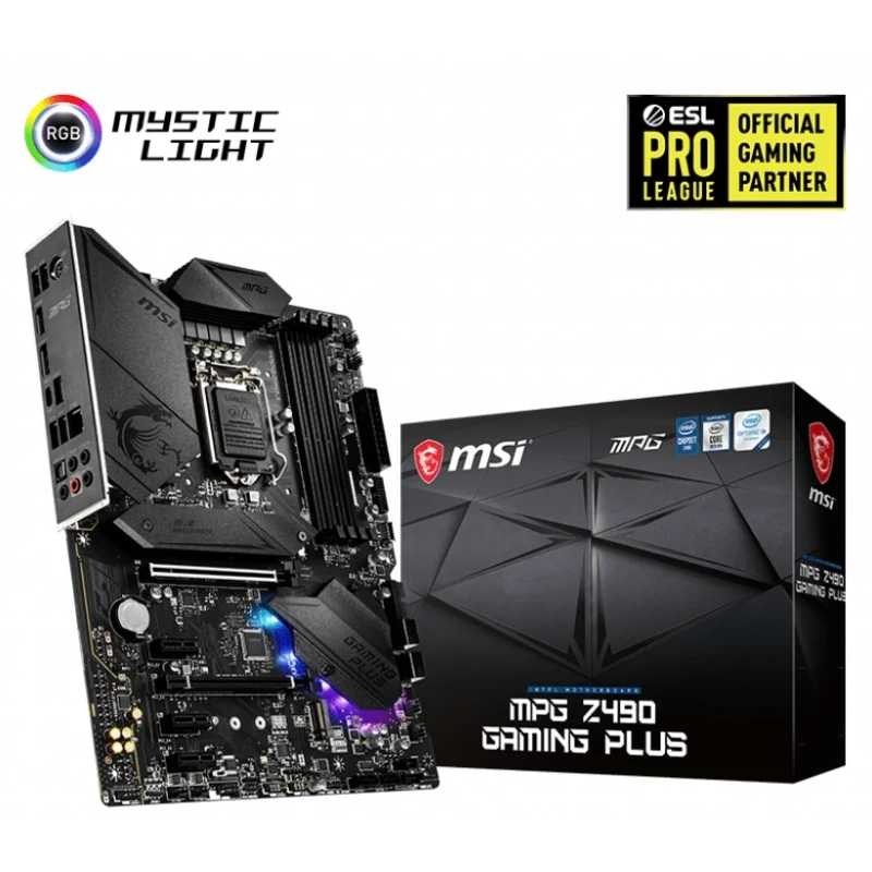 MSI MPG Z490 GAMING PLUS motherboard Intel Z490 LGA 1200 ATX