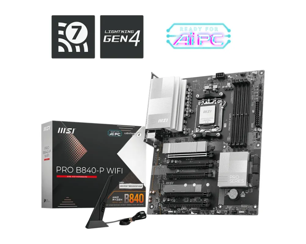 MSI PRO B840-P WIFI ATX AM5 DDR5 MB
