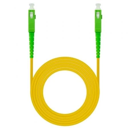 Nanocable 10.20.0010 cabo de fibra ótica 10 m SC G.657.A2 Amarelo