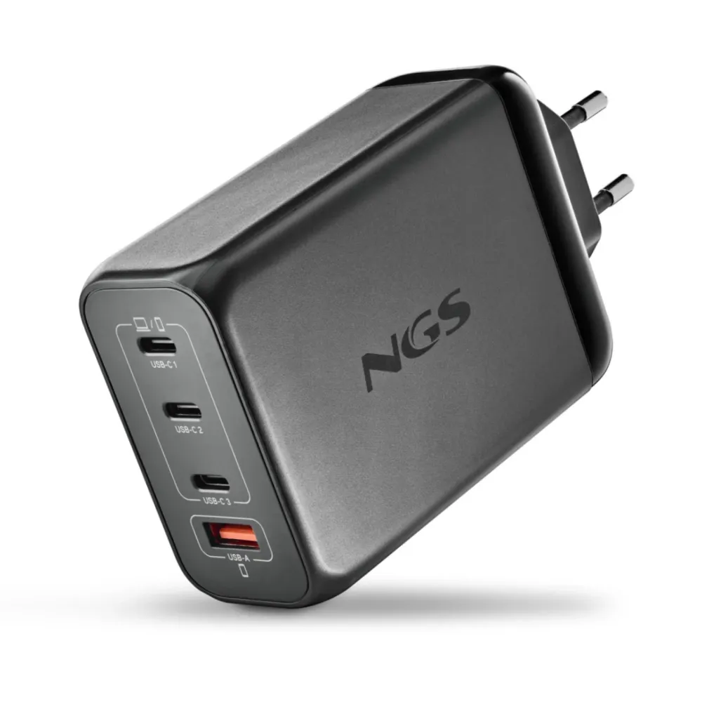 NGS BUD 240W CARGADOR UNIVERSAL DE PARED 240W ULTRARAPIDO - GAN -