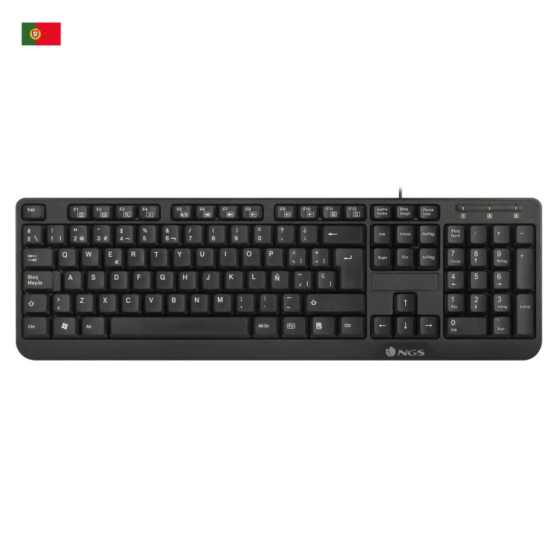 NGS FunkyV3 (Portugués), QWERTY