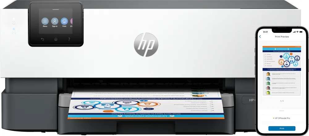 HP OfficeJet Pro Impressora 9110b, Cor, Impressora para Casa e es