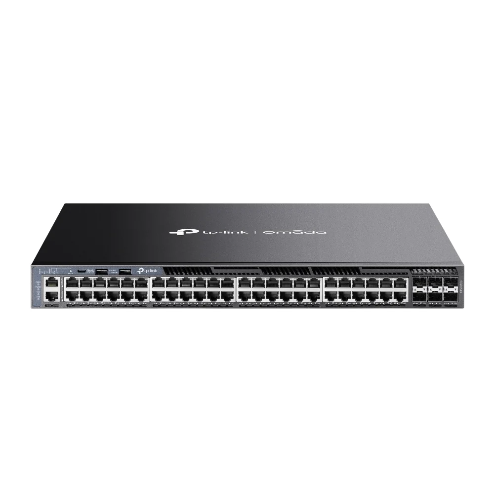 OMADA 48-PORT GIGABIT STACKABLE L3 MANAGED SWITCH 6 10GE SFP