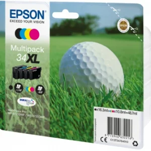 PACK 4 TINTEIROS EPSON 34XL