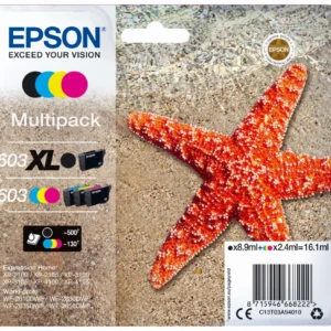 PACK 4 TINTEIROS EPSON 603XL