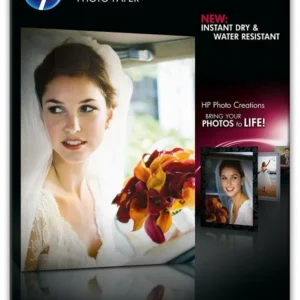 HP Papel fotográfico Premium Plus semi-brilhante - 20 folhas/A4/2