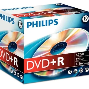 PHILIPS DVD+R 120MIN 4,7GB 16X