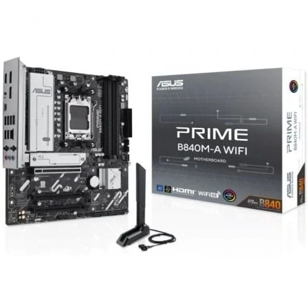 PLACA BASE ASUS PRIME B840M- WIFI SOCKET AM5 MICRO ATX