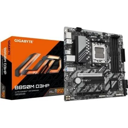 PLACA BASE GIGABYTE B850M D3HP SOCKET AM5 MICRO ATX