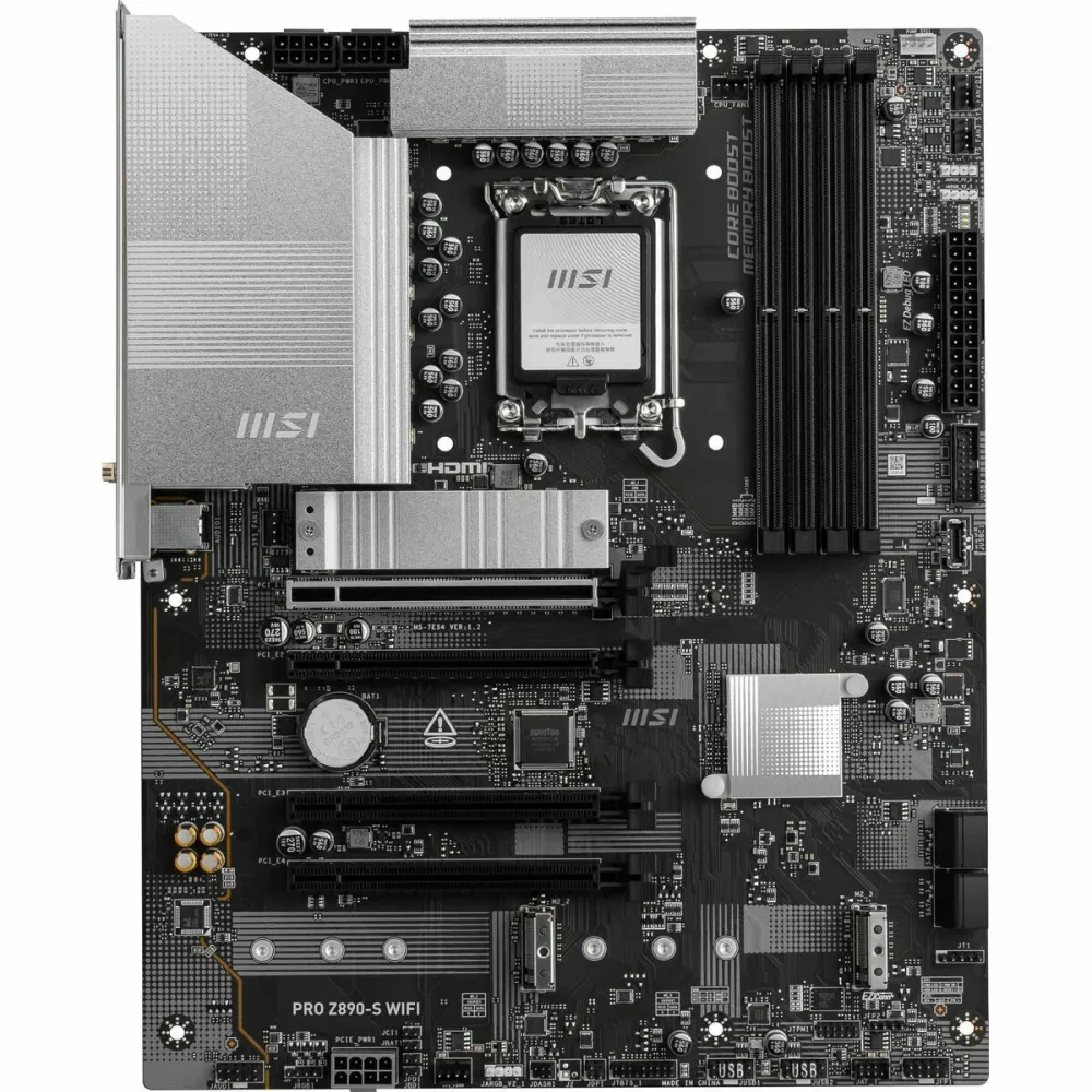 Placa Mãe MSI PRO Z890-S WIFI 256 GB Preto