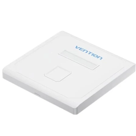 PLACA DE PARED KEYSTOCK VENTION IFDW0 1 PUERTOS RJ45