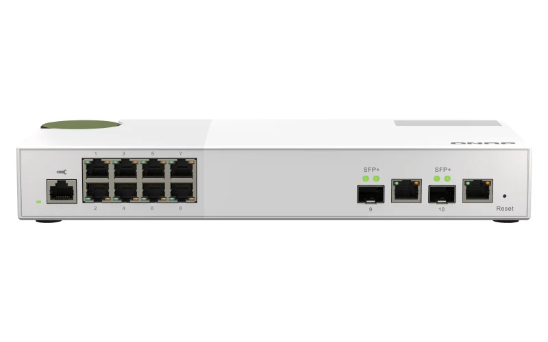 QNAP QSW-M2108-2C switch de rede Gerido L2 2.5G Ethernet (100/100