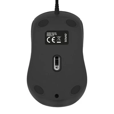 RATON SAVIO MB-03 OPTICO CON CABLE USB() 1200 DPI