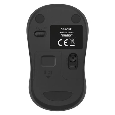 RATON SAVIO MB-04 OPTICO INALAMBRICO 1000 DPI