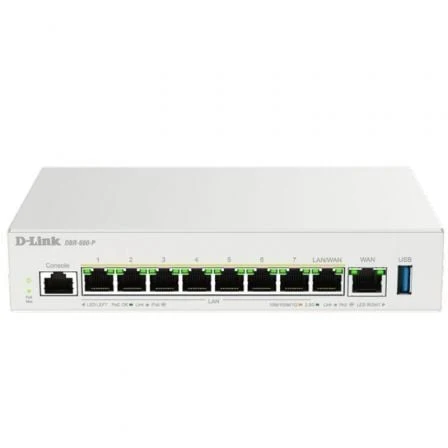 ROUTER VPNFIREWALLSWITCH D-LINK DBR-600-PE 9 PUERTOS