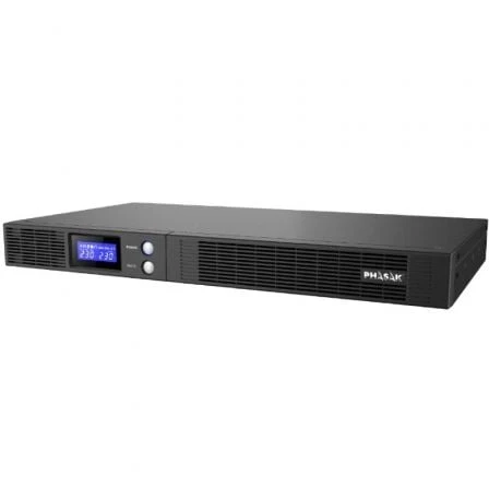 SAI LÍNEA INTERACTIVA PHASAK PROTEKT SLIM RACK 750VA-450W 4 SALID