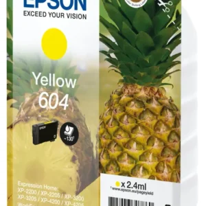SINGLEPACK YELLOW 604 INK