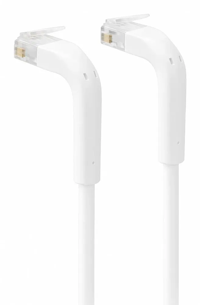 SLIM PATCH CABLE CAT.6A UUTP FLEXIBLE PLUG RJ45 AWG327, CU, 1M WH