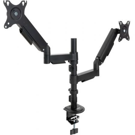 SOPORTE DE MESA PARA 2 MONITORES TOOQ DB1533TNR-B GIRATORIO INCLI