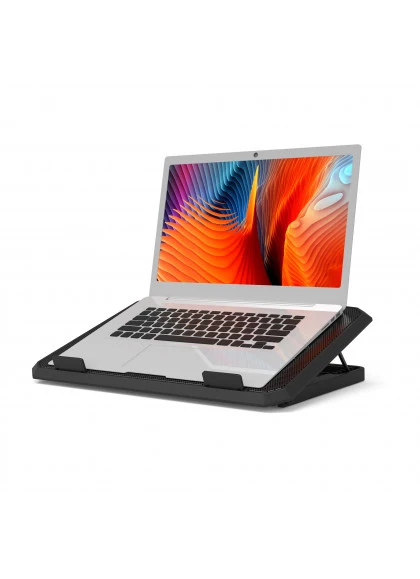 STAND NOTEBOOK COOLER PRO - STAND NOTEBOOKS UP TO 17", DUAL
