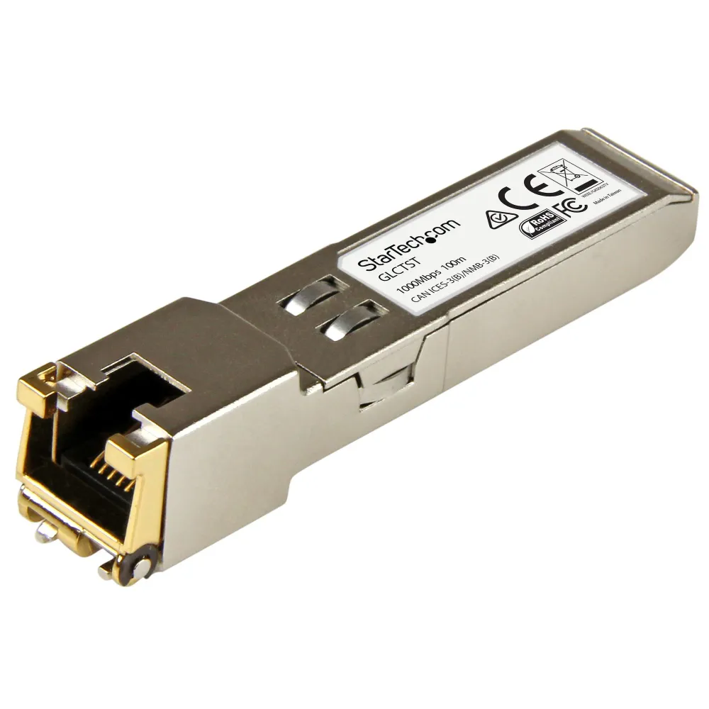 StarTech.com GLCTST módulo de transcetor de rede Cobre 1000 Mbit/
